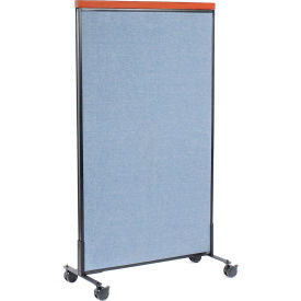 Interion® Mobile Deluxe Office Partition Panel 36-1/4