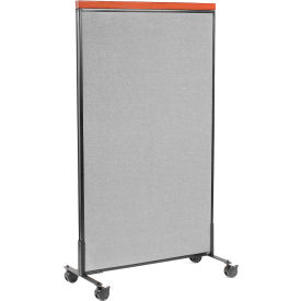 Interion® Mobile Deluxe Office Partition Panel 36-1/4