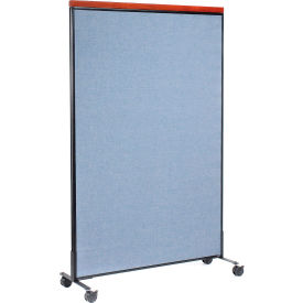 Interion® Mobile Deluxe Office Partition Panel 48-1/4