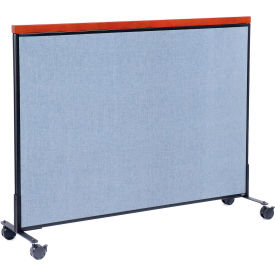 Interion® Mobile Deluxe Office Partition Panel 60-1/4
