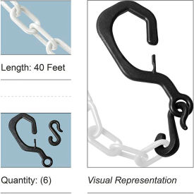Mr. Chain® Delineator Hook Kit with 2