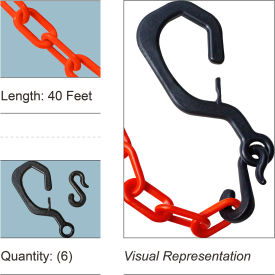 Mr. Chain® Delineator Hook Kit with 2