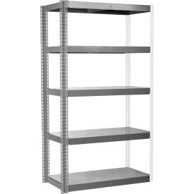 GoVets 5 Shelf High Capacity Boltless Shelving Steel Deck Add On 48