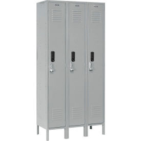 GoVets™ 1-Tier 3 Door Digital Locker 36
