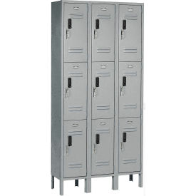 GoVets™ 3-Tier 9 Door Digital Locker 36