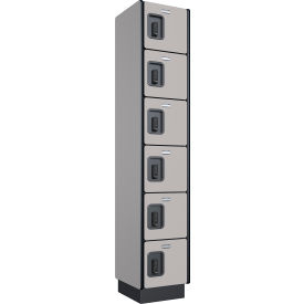 GoVets™ 6-Tier 6 Door Digital Wood Locker 12