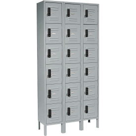 GoVets™ 6-Tier 18 Door Digital Locker 36