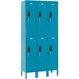 GoVets™ 2-Tier 6 Door Digital Locker 36