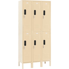 GoVets™ 2-Tier 6 Door Digital Locker 36