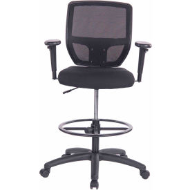 GoVets™ Big and Tall Mesh Back Drafting Stool 656695