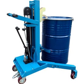 GoVets™ Hydraulic Drum Handler w/ Universal Grip & Adjustable Support 1100 Lb. Cap 268615
