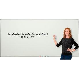GoVets™ Melamine Dry Erase Whiteboard - 96