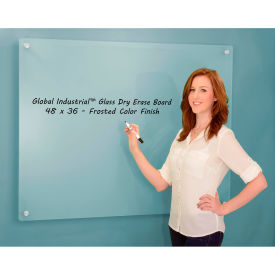 GoVets™ Frosted Glass Dry Erase Board 48