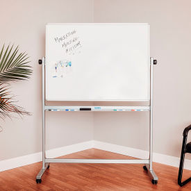 GoVets™ Mobile Reversible Magnetic Whiteboard - 48