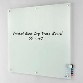 GoVets™ Frosted Glass Dry Erase Board 60