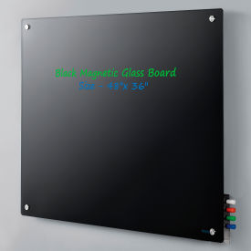 GoVets™ Magnetic Glass Dry Erase Board - 48