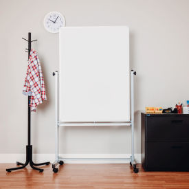 GoVets™ Mobile Reversible Magnetic Whiteboard - 36