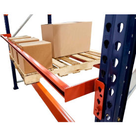 GoVets™ Teardrop Pallet Rack Backstop 96