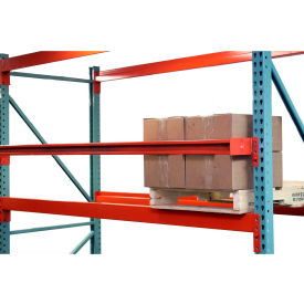 GoVets™ Teardrop Pallet Rack Backstop 96