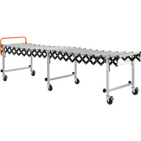 GoVets™ 24 W Steel Roller Conveyor Portable & Expandable 2'8