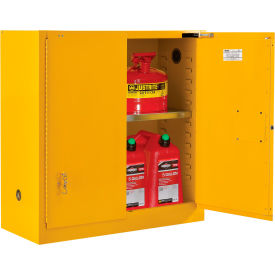 GoVets™ Flammable Cabinet Self Close Double Door 30 Gallon 43
