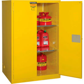GoVets™ Flammable Cabinet Manual Close Double Door 90 Gallon 43