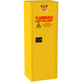 GoVets™ Flammable Cabinet Manual Close Single Door 24 Gallon 23