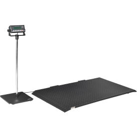 GoVets® Digital Floor Scale With LCD Indicator & Stand 2000 lb x 1 lb 244244