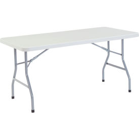 Interion® Plastic Folding Table 30