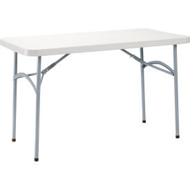Interion® Plastic Folding Table 24