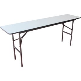 Interion Folding Wood Seminar Table 72