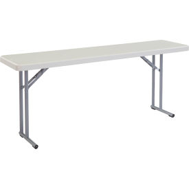 Interion® Plastic Folding Seminar Table 18