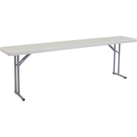Interion® Plastic Folding Seminar Table 18