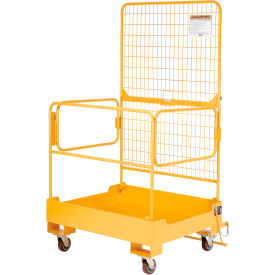 GoVets™ Fold Down Forklift Work Maintenance Platform 36 x 36 225309