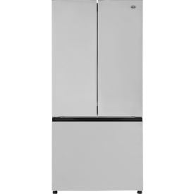 Nexel® Refrigerator & Freezer Combo 18 Cu. Ft. French Doors Stainless Steel 229243