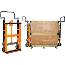 GoVets™ (2) Hand Operated Hydraulic Furniture Moving Dollies 3950 Lb. Capacity 044242