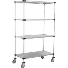 Nexel® Stainless Steel Shelf Truck 1200 lb. Capacity 48