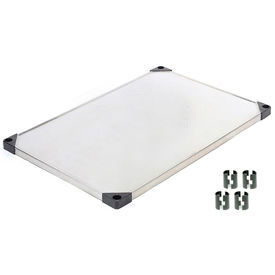 Nexel® S1848SS Stainless Steel Solid Shelf 48