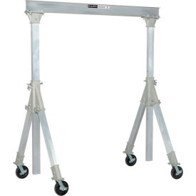 GoVets™ Adjustable Height Aluminum Gantry Crane 12'W x 9'6