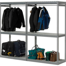 GoVets™ Boltless Luggage Garment Double Rack - 96