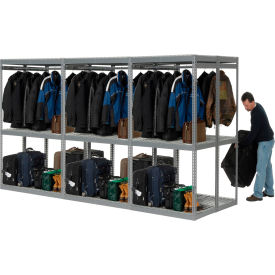 GoVets™ Boltless Luggage Garment Triple Combo Rack - 144