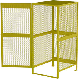 GoVets™ Cylinder Storage Cabinet Vertical Single Door 10 Cylinders 33W x 40D x 71H 210784