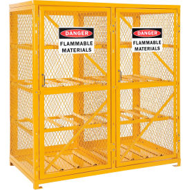 GoVets™ Cylinder Storage Cabinet DBL Door 60