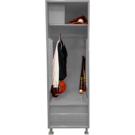 GoVets Open Gear Locker w/ Top Compartment Foot Locker & Legs 24