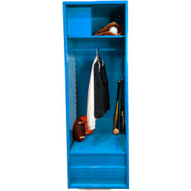 GoVets Open Gear Locker w/ Top Compartment & Foot Locker 24