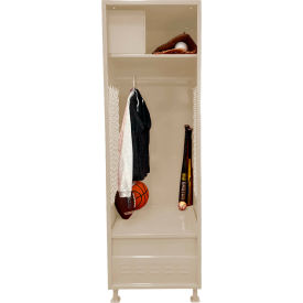 GoVets Open Gear Locker w/ Top Compartment Foot Locker & Legs 24