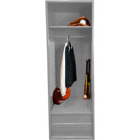 GoVets Open Gear Locker with Foot Locker 24