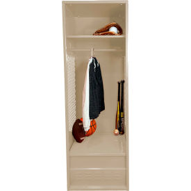 GoVets Open Gear Locker with Foot Locker 24