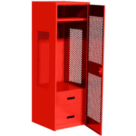 GoVets 1 Door Security Gear Locker with 2 Drawers 24