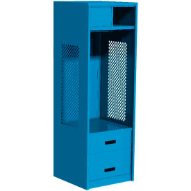 GoVets Open Gear Locker with 2 Drawers & Top Compartment 24